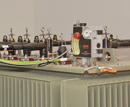 Darstellung einer Elektrotechnik Einheit